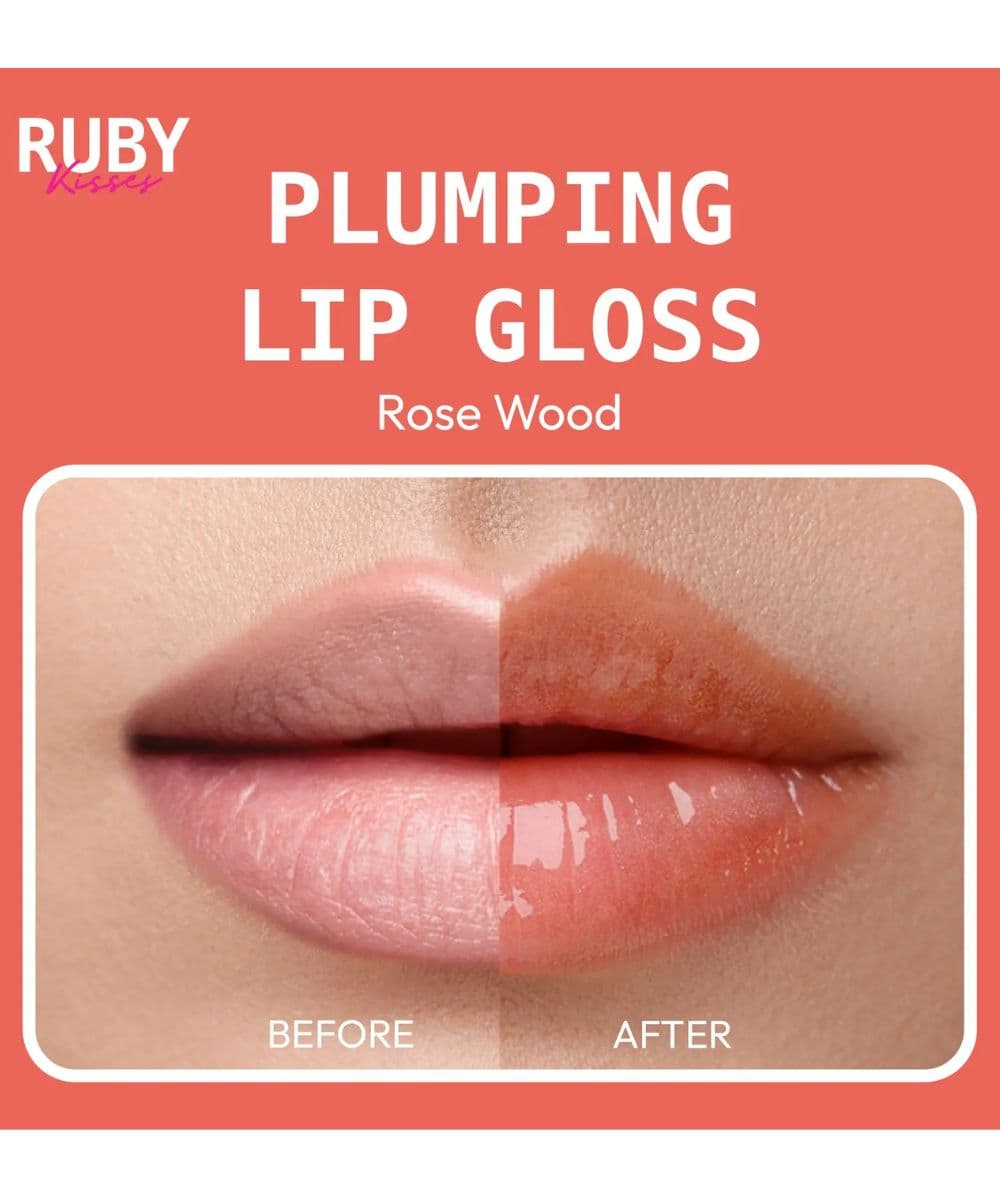 Ruby Kisses Plumping Lip Gloss [Rosewood] 