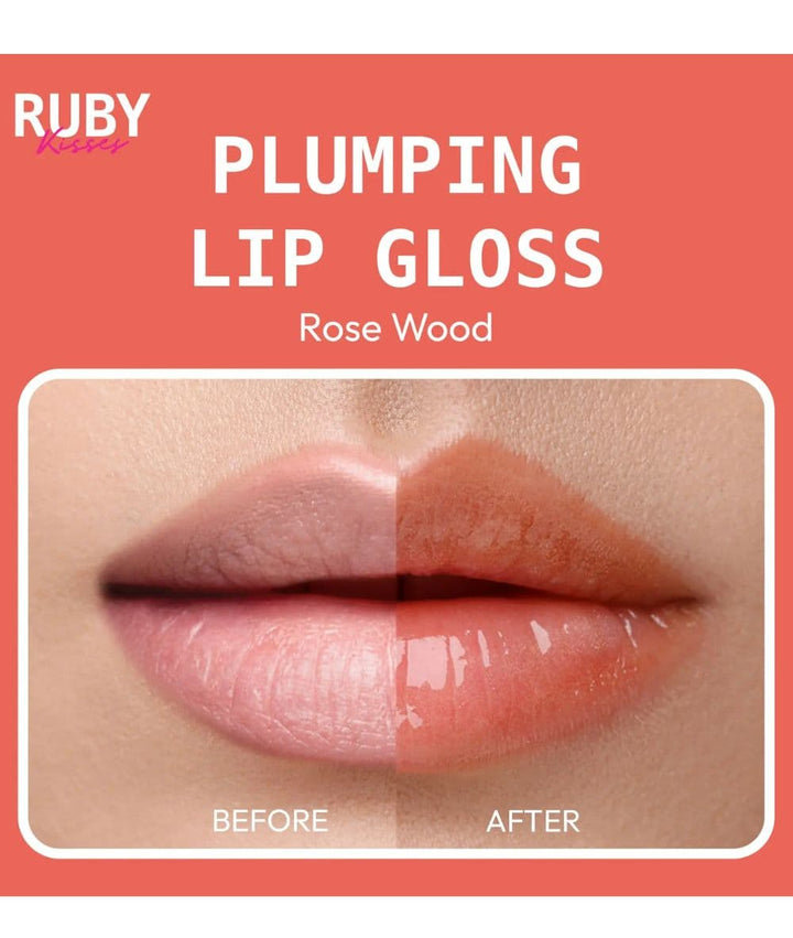 Ruby Kisses Plumping Lip Gloss [Rosewood] 