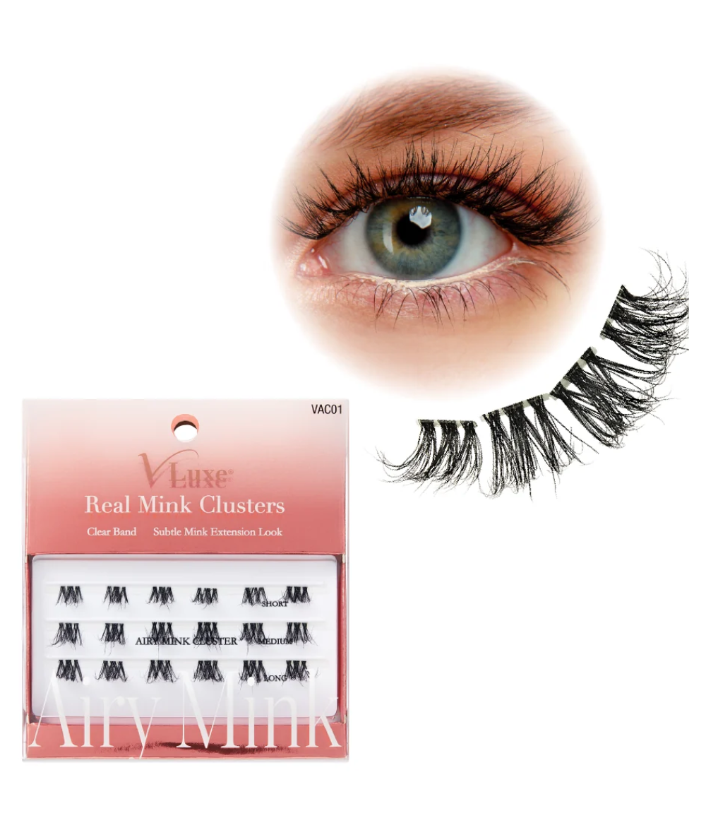 Kiss I-Envy V Luxe Airy Mink Clusters 