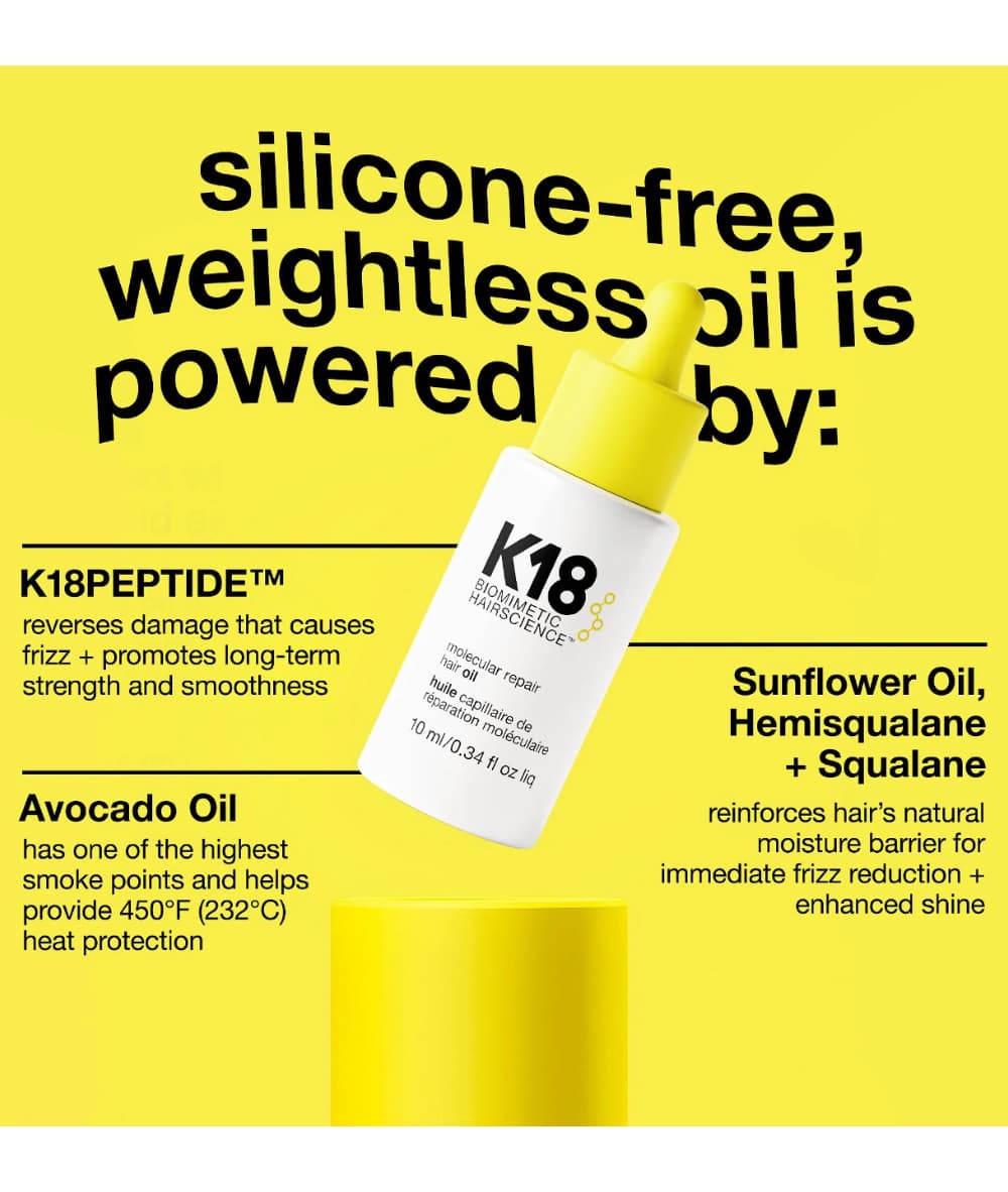 K18 Molecular Repair Hair Oil