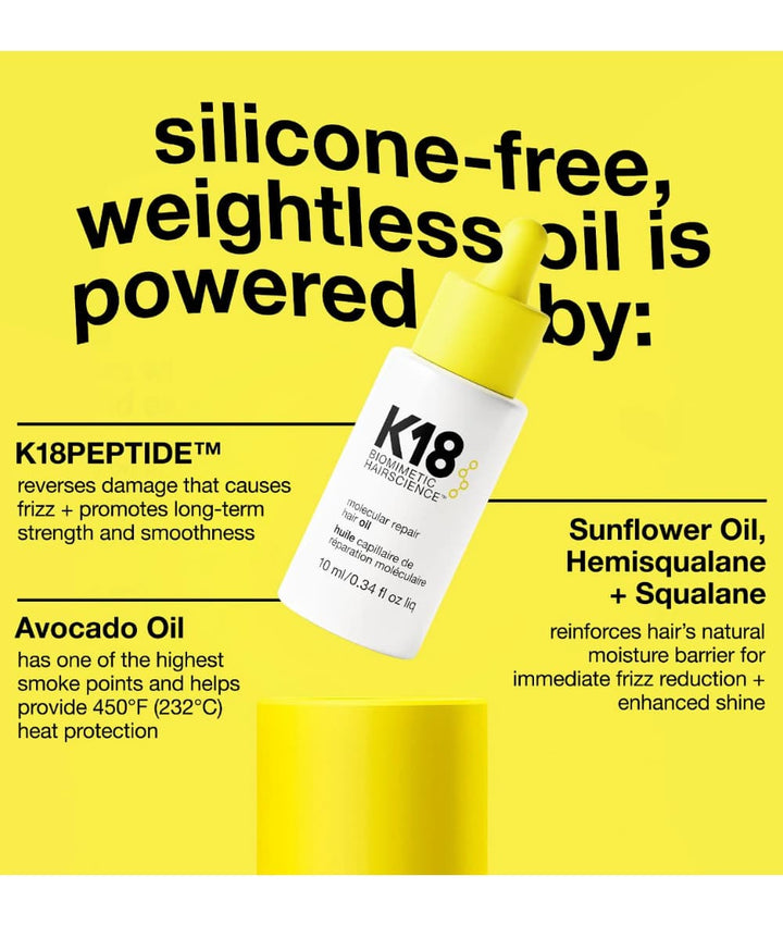 K18 Molecular Repair Hair Oil