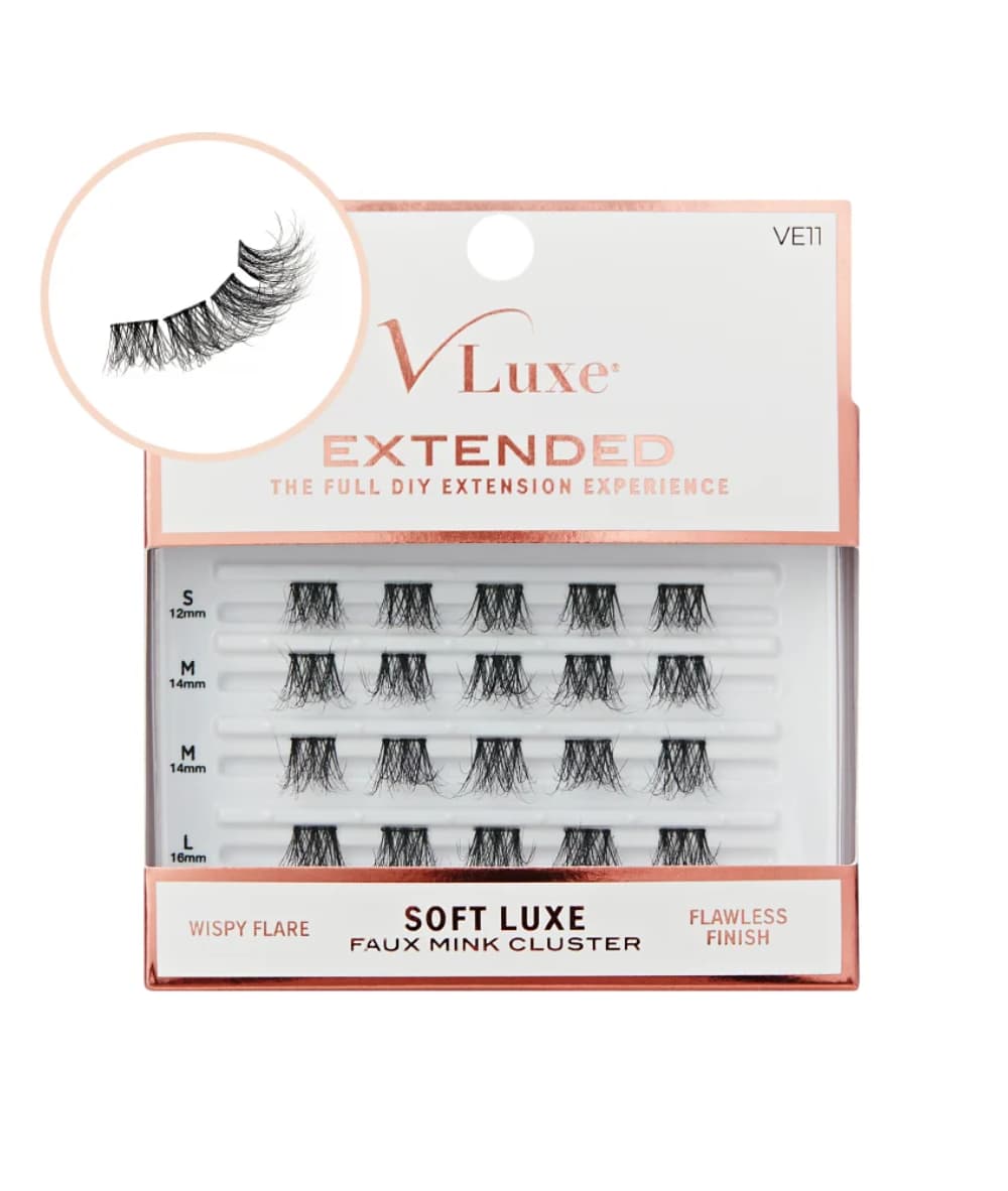 Kiss I-Envy V Luxe Extended Soft Luxe Faux Mink Cluster 