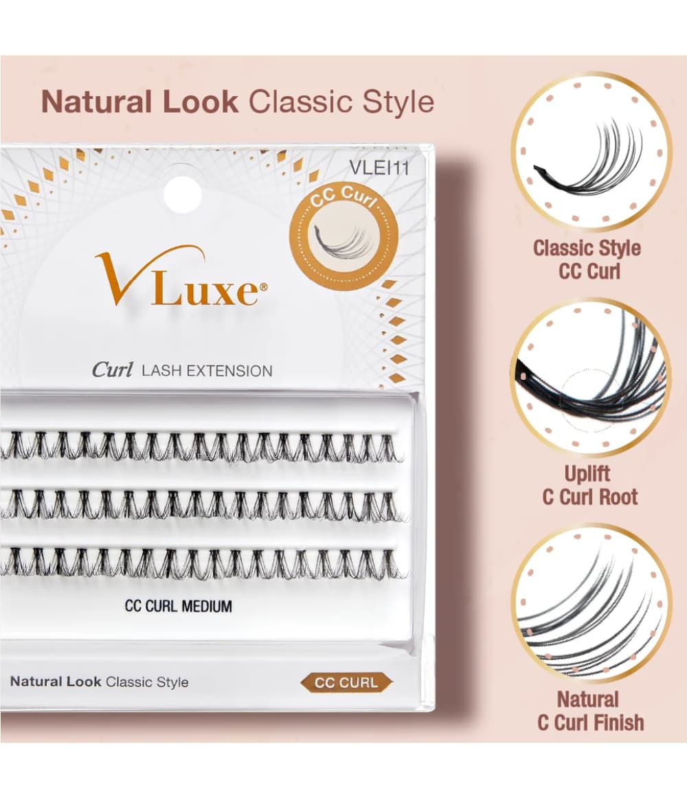 Kiss I-Envy V Luxe Cc Curl Extension Cluster Medium 