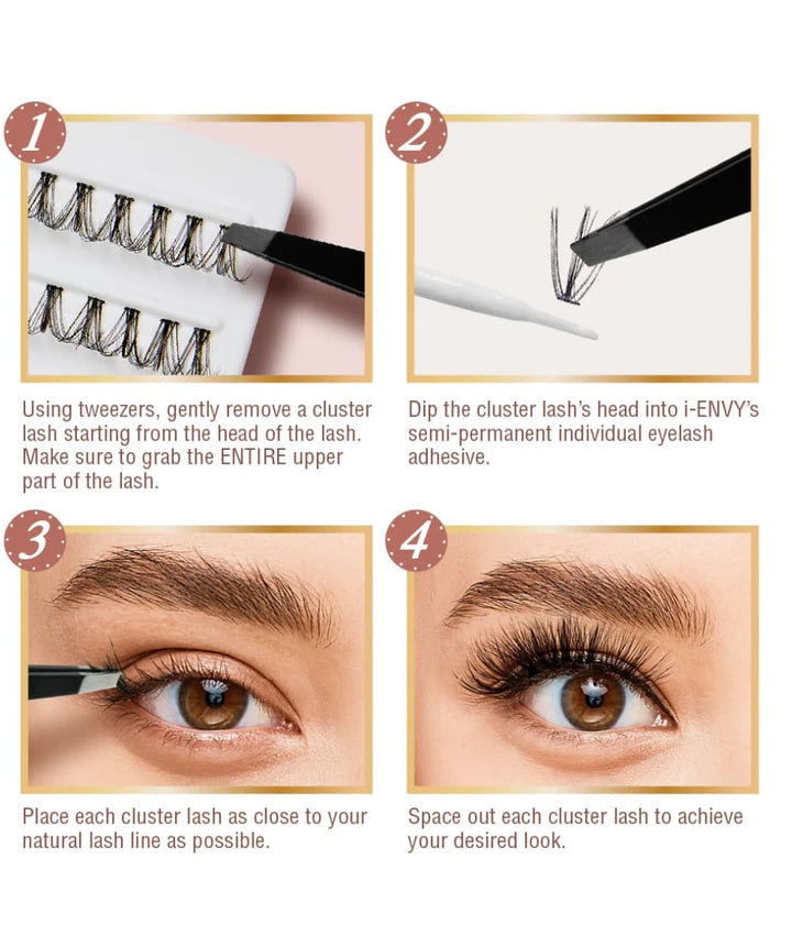 Kiss I-Envy V Luxe Cc Curl Extension Cluster Medium 