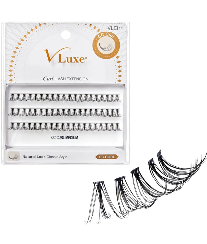 Kiss I-Envy V Luxe Cc Curl Extension Cluster Medium 