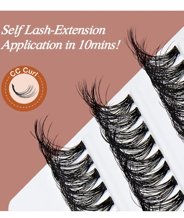 Kiss I-Envy V Luxe Dd Curl Extension Cluster Medium 