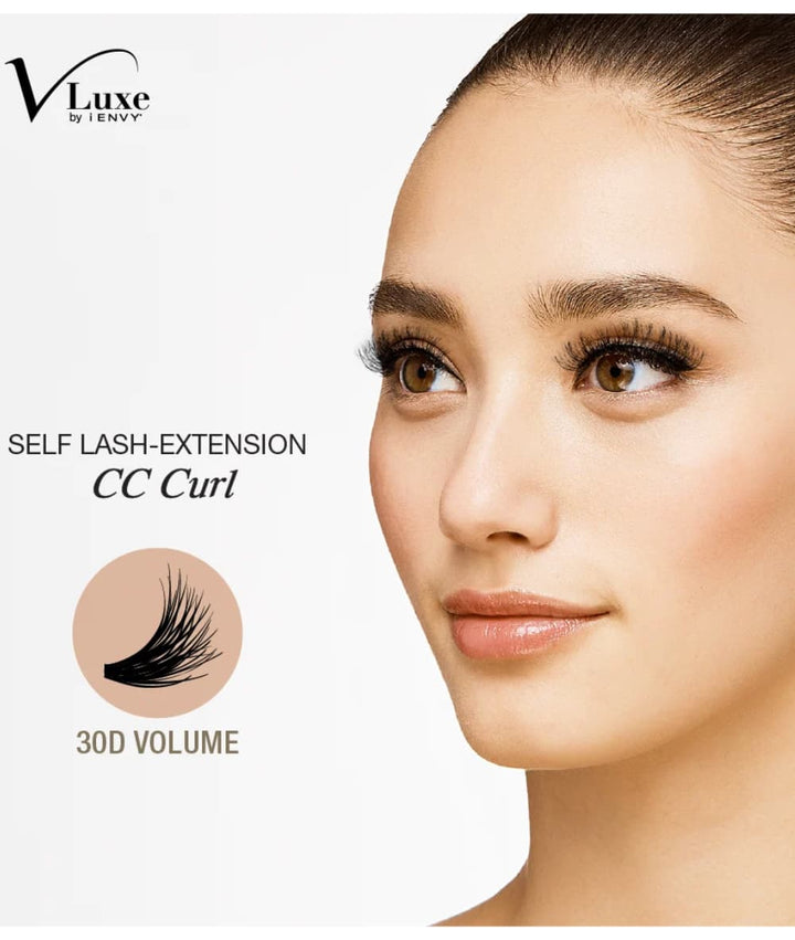 Kiss I-Envy V Luxe Dd Curl Extension Cluster Medium 