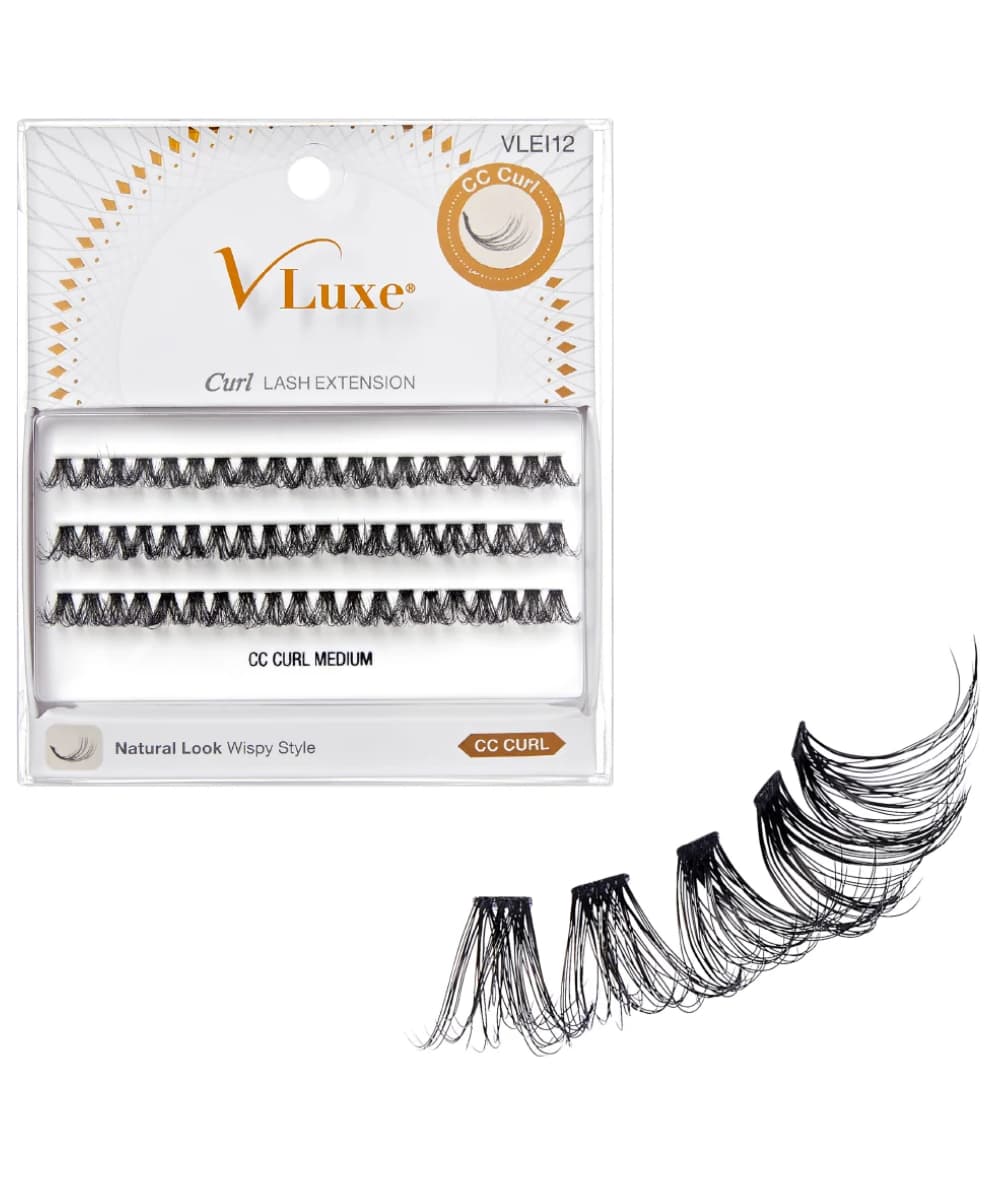Kiss I-Envy V Luxe Dd Curl Extension Cluster Medium 