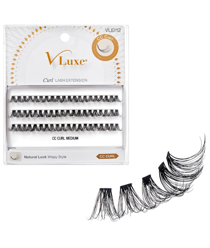 Kiss I-Envy V Luxe Dd Curl Extension Cluster Medium 