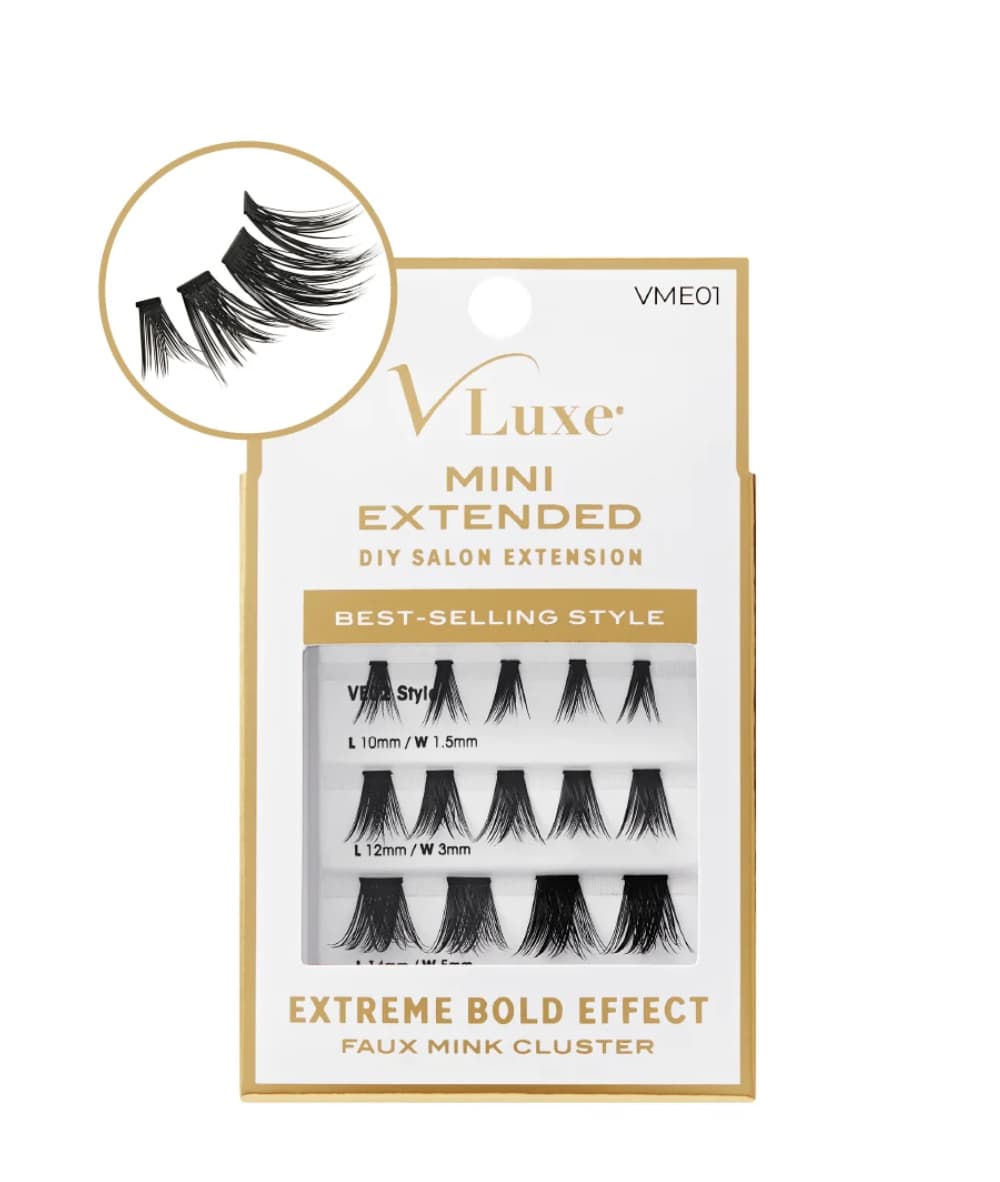 Kiss I-Envy V Luxe Mini Extended Faux Mink Cluster 