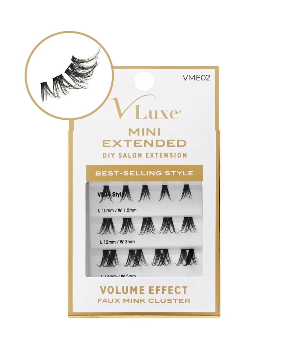 Kiss I-Envy V Luxe Mini Extended Faux Mink Cluster 
