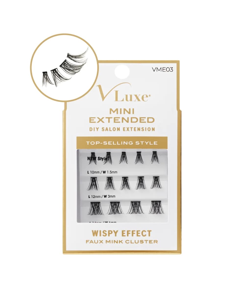 Kiss I-Envy V Luxe Mini Extended Faux Mink Cluster 