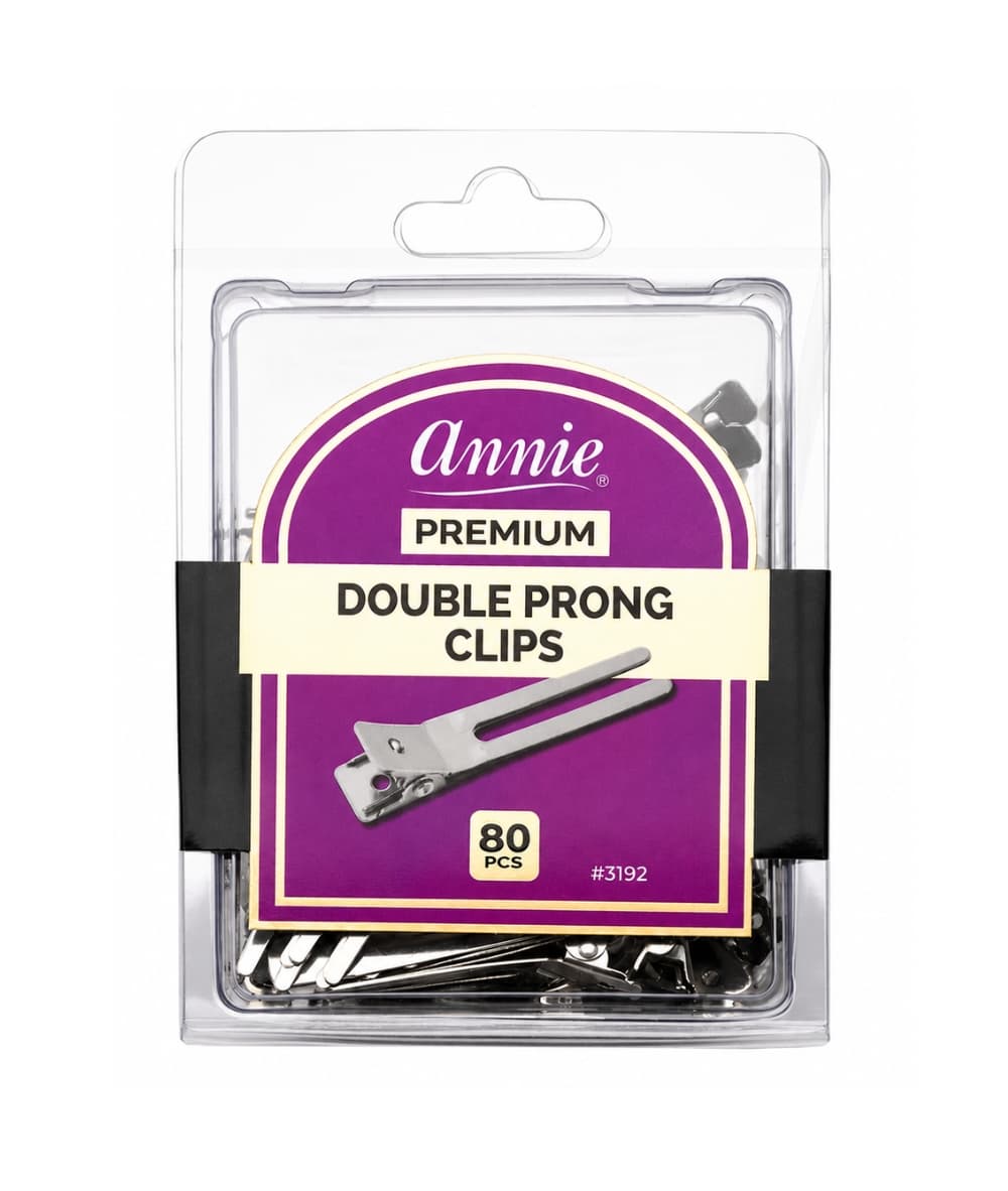 Annie Prong Double Clips 80Ct 