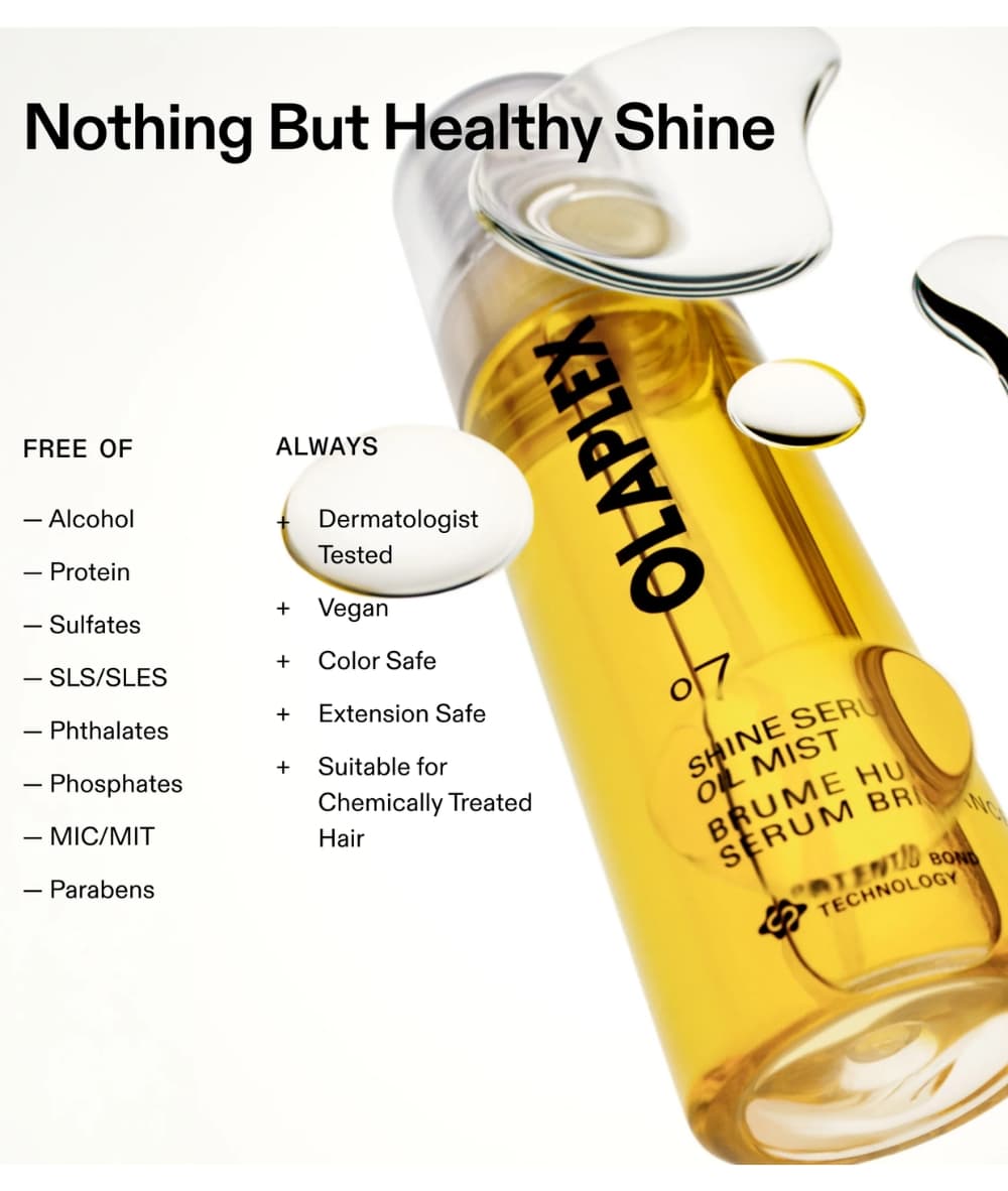 Olaplex No.7 Instant Shine 96 Hr Hydration Serum Oil Mist 2.7oz
