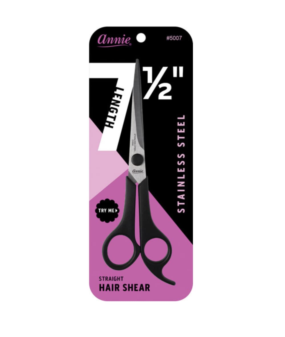 Annie Stainless Hair Shears 7-1/2In #5007, Hair Tools - Cloré Beauty