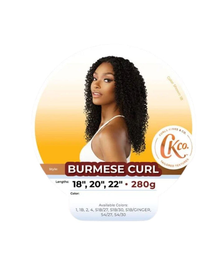 Sensationnel Curls Kinks &amp; Co. Bundle Burmese Curl 18"20"22"