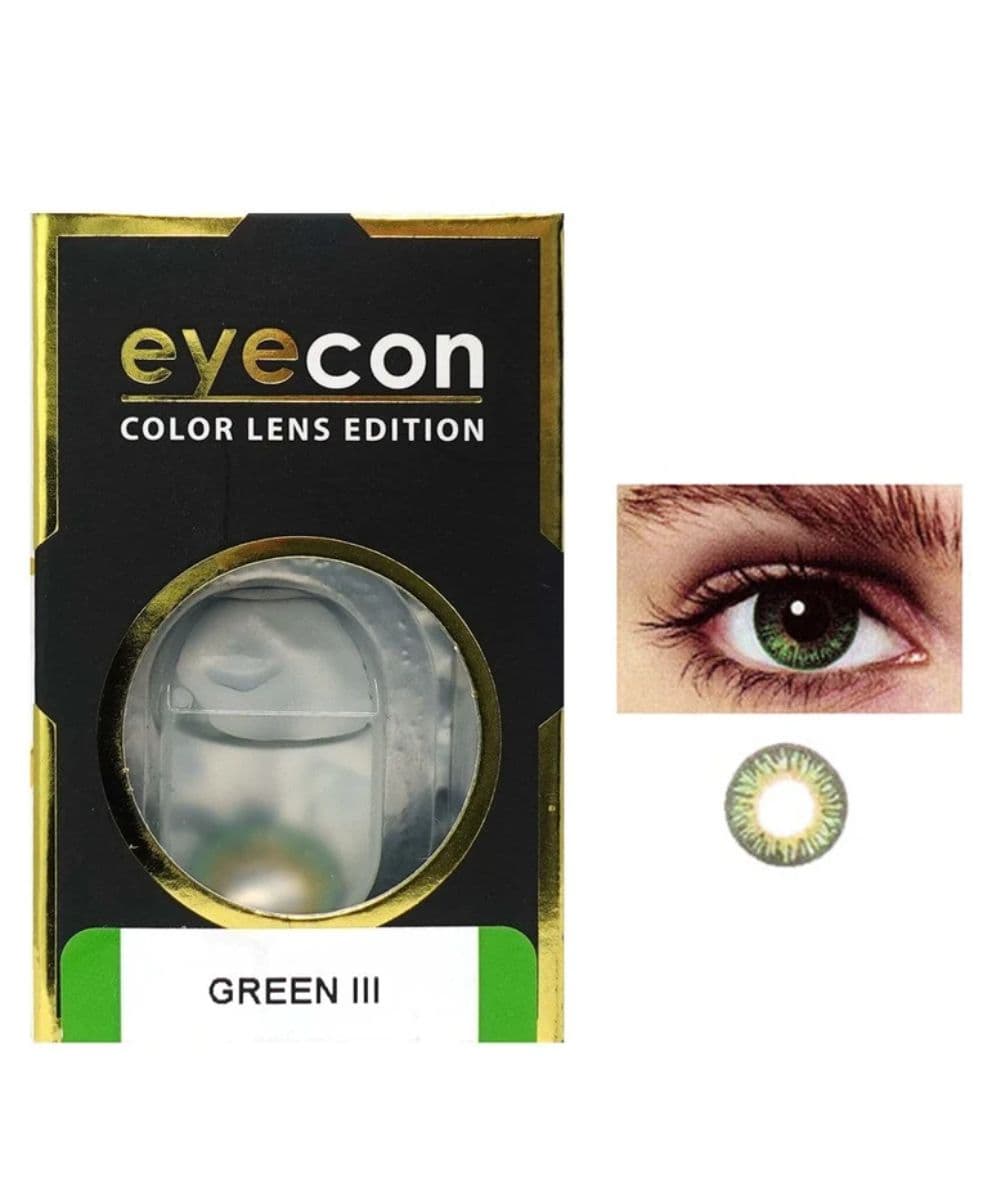 Eyecon Color Lens # Green Iii, Cosmetics - Cloré Beauty