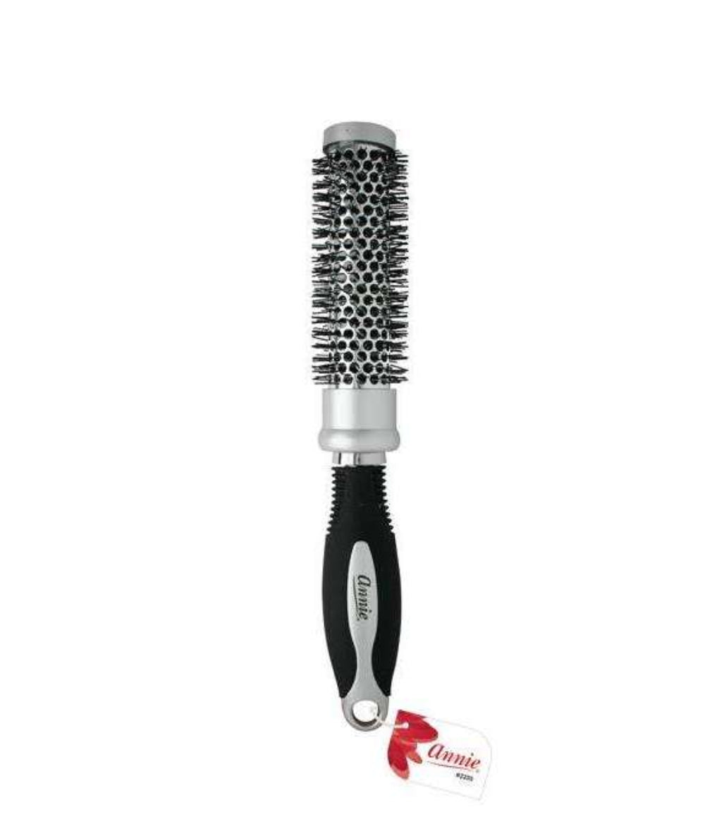Annie Salon Curling Brush 1 1/2 Inch, Heat Resistant Bristles 