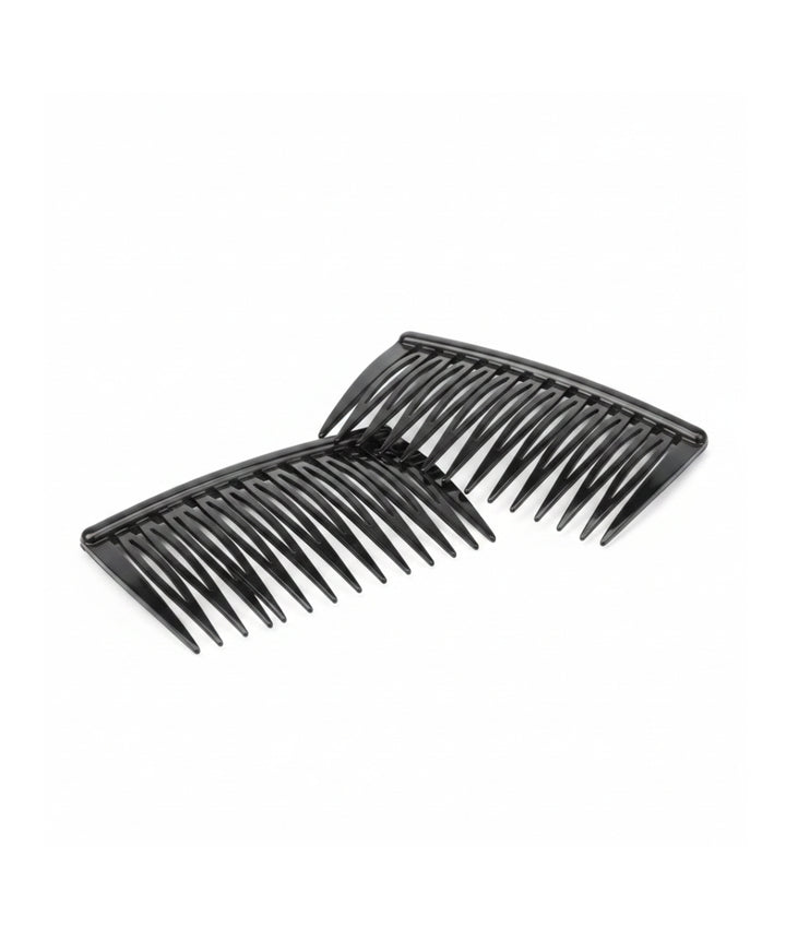 Annie 2 Side Combs Medium Black 