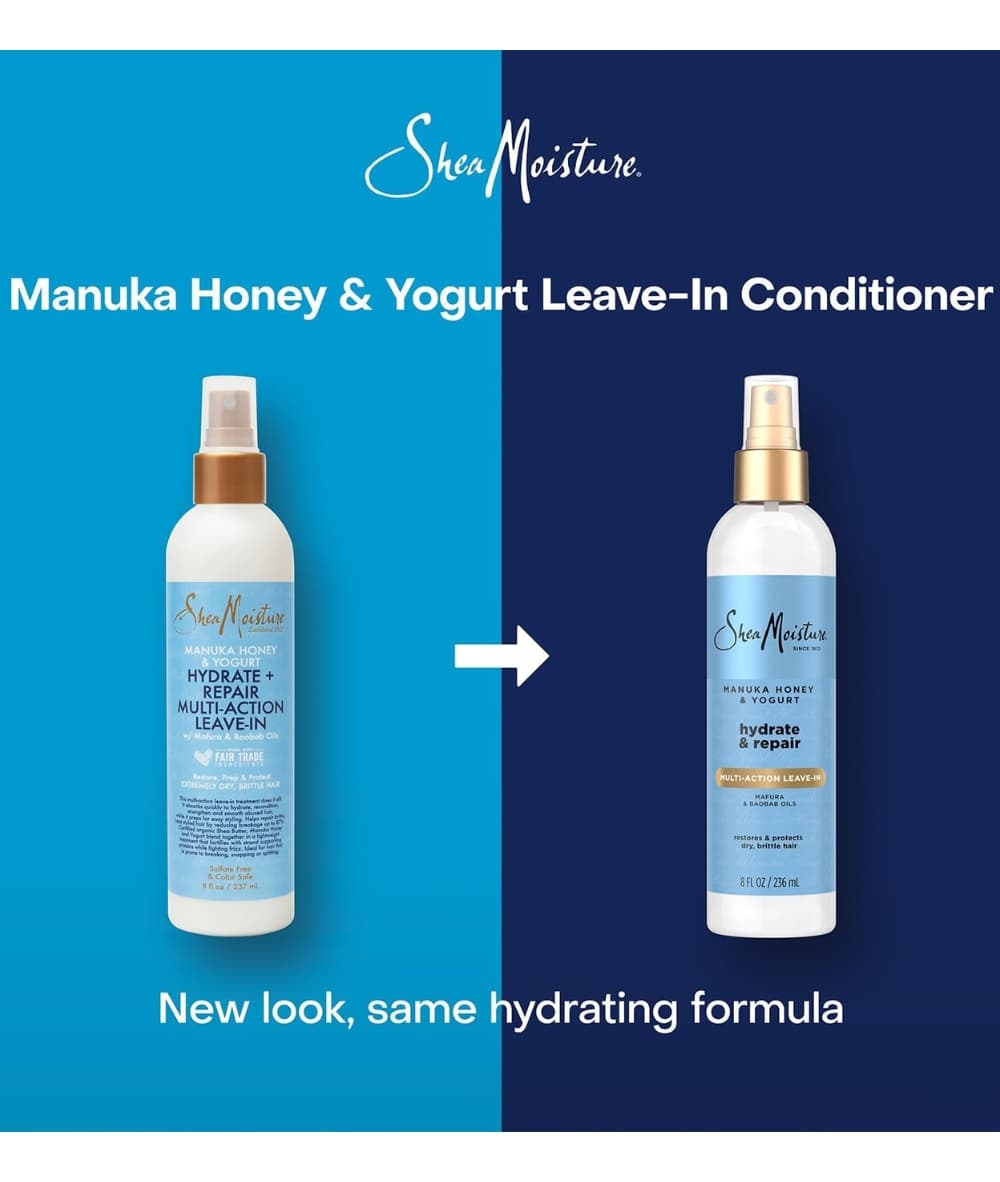 SheaMoisture Manuka Honey&amp;Yogurt Hydrate+ Repail Multi-Action Leave-In 257Ml