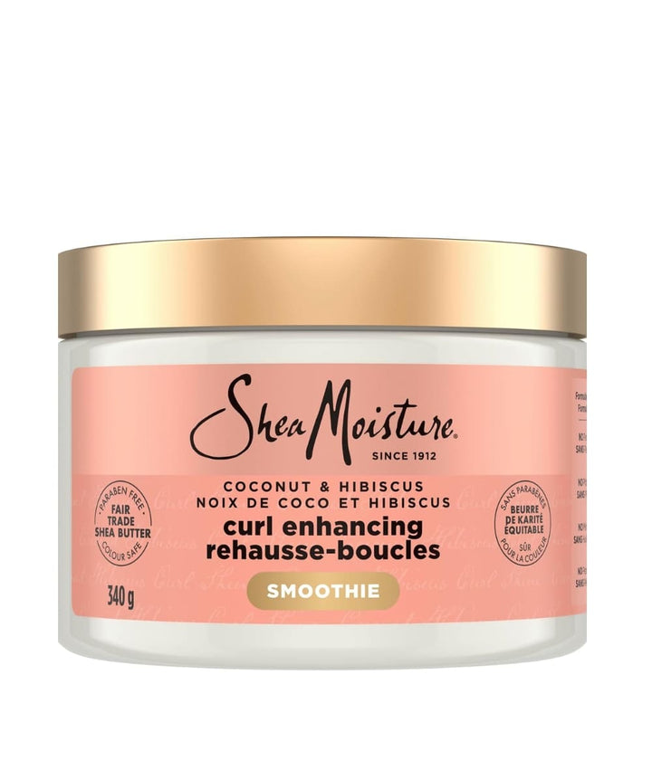 SheaMoisture Coconut &amp; Hibiscus Curl Enhancing Smoothie 12oz, Hair Care - Cloré Beauty
