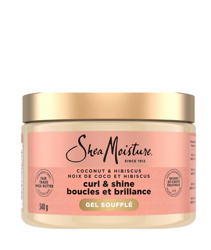 SheaMoisture Coconut &amp; Hibiscus Curling Gel Souffle 12oz