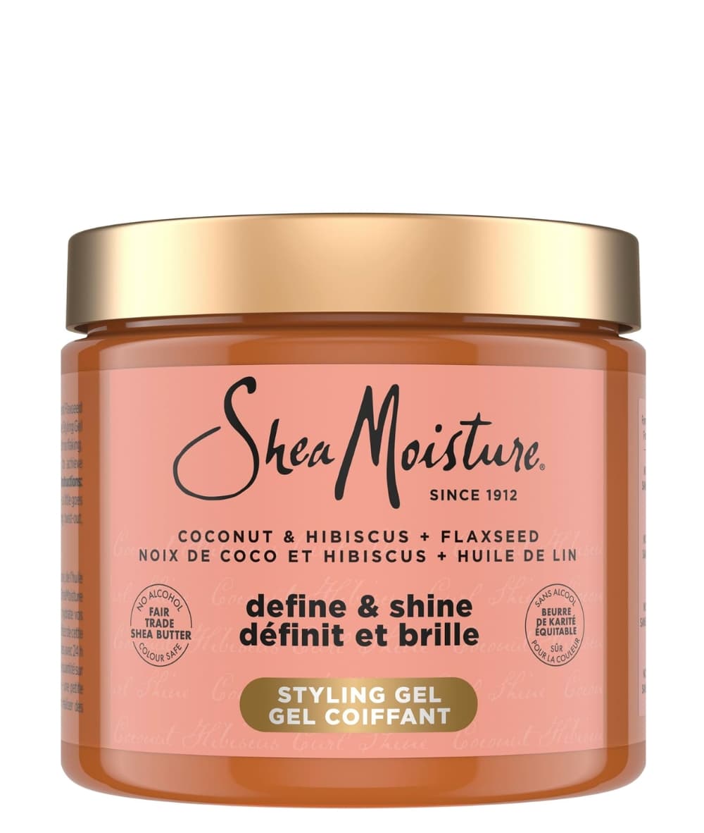 SheaMoisture Coconut &amp; Hibiscus Defining Styling Gel 15oz