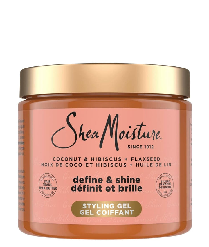 SheaMoisture Coconut &amp; Hibiscus Defining Styling Gel 15oz