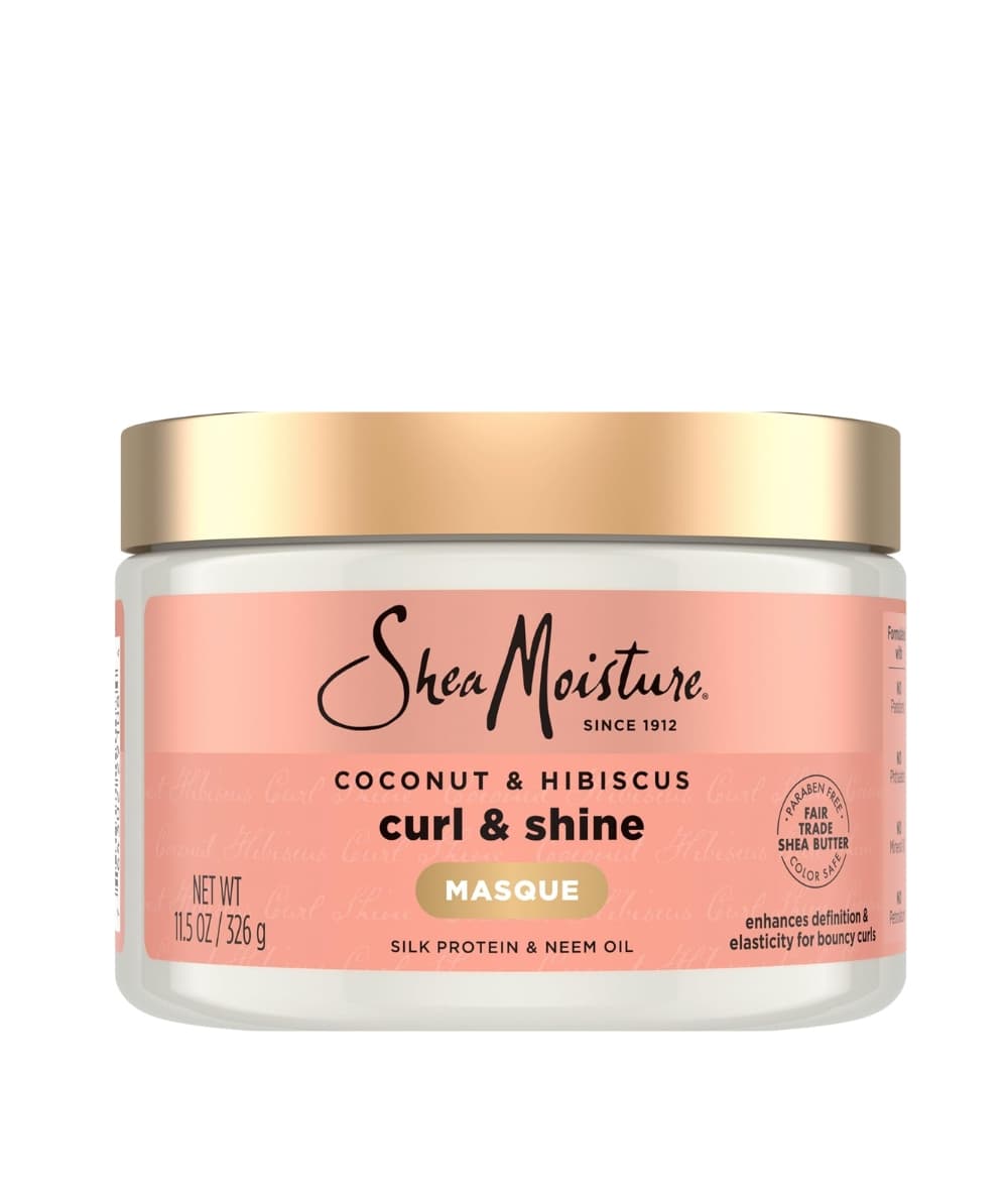 SheaMoisture Coconut &amp; Hibiscus Hair Masque 12oz