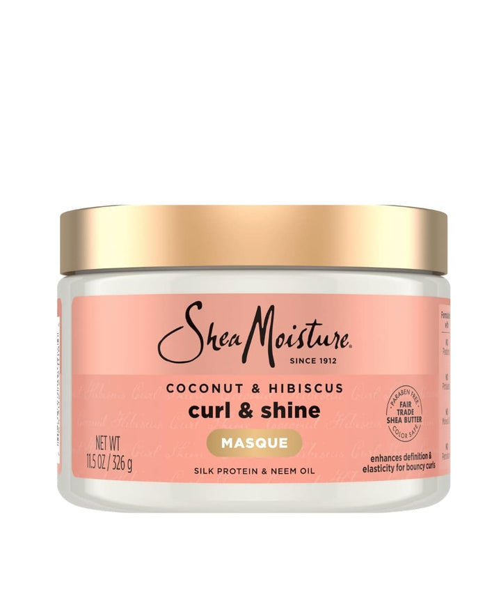 SheaMoisture Coconut &amp; Hibiscus Hair Masque 12oz