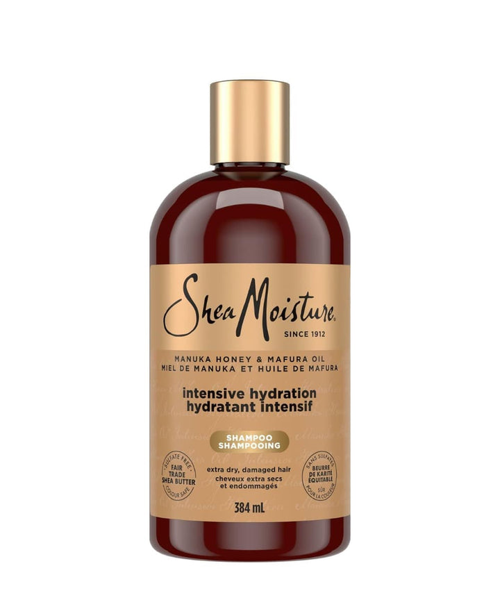 SheaMoisture Manuka Honey and Mafura Oil Intensive Hydration Shampoo 384Ml, Hair Care - Cloré Beauty