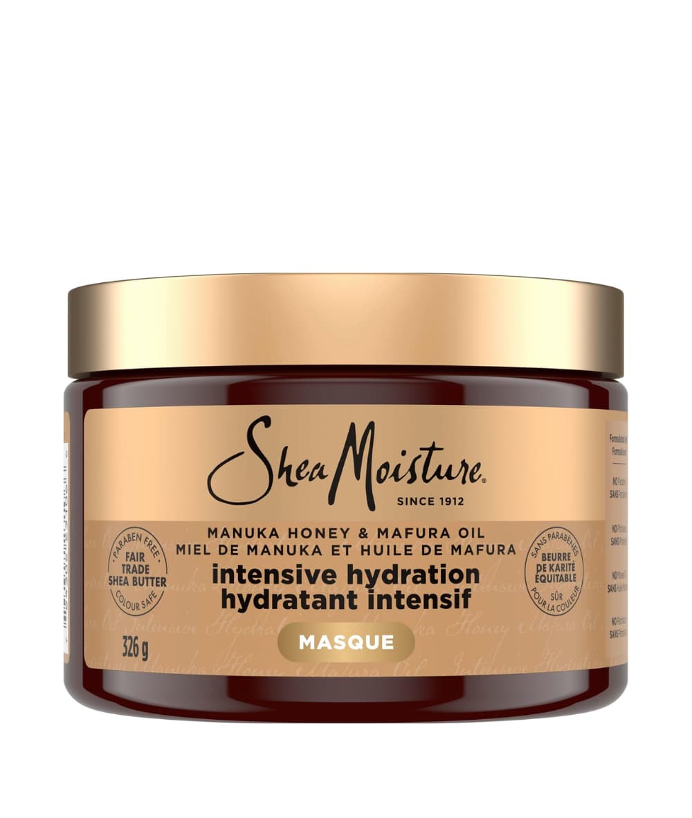 SheaMoisture Intensive Hydration Masque Manuka Honey &amp; Mafura Oil 326g, Hair Care - Cloré Beauty