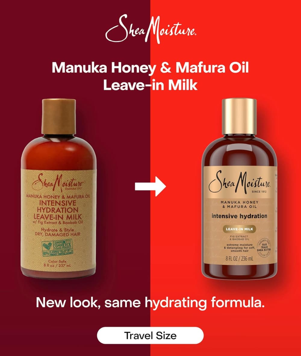 SheaMoisture Manuka Honey&amp;Mafura Oil Intensive Hydration Leave-In Milk 8Oz