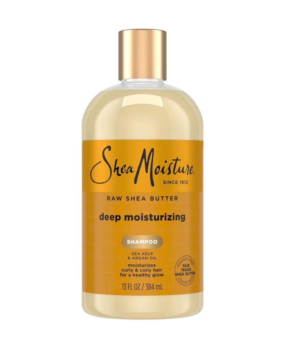 SheaMoisture Raw Shea Butter Moisture Retention Shampoo 384Ml, Hair Care - Cloré Beauty