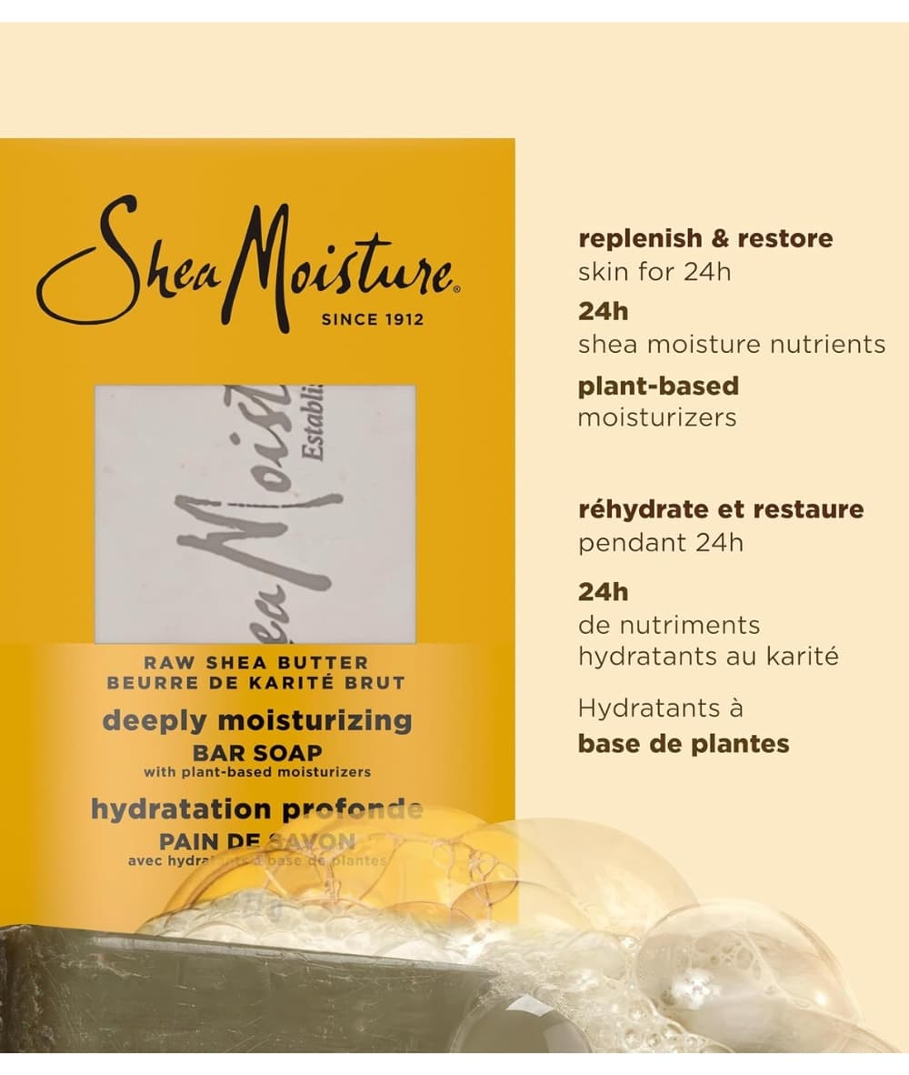 SheaMoisture Raw Shea Butter Soap 227g
