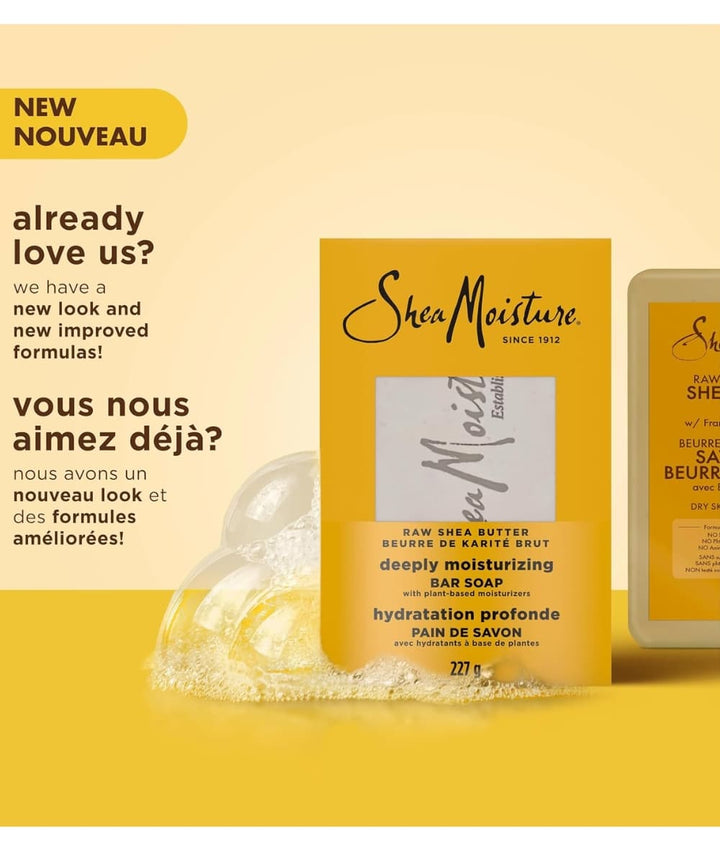 SheaMoisture Raw Shea Butter Soap 227g