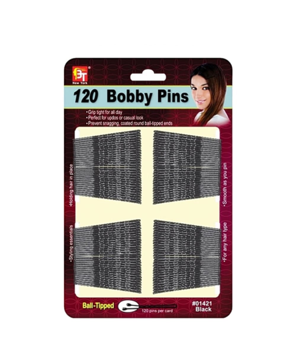 Beauty Town 120 Bobby Pins [Black] 
