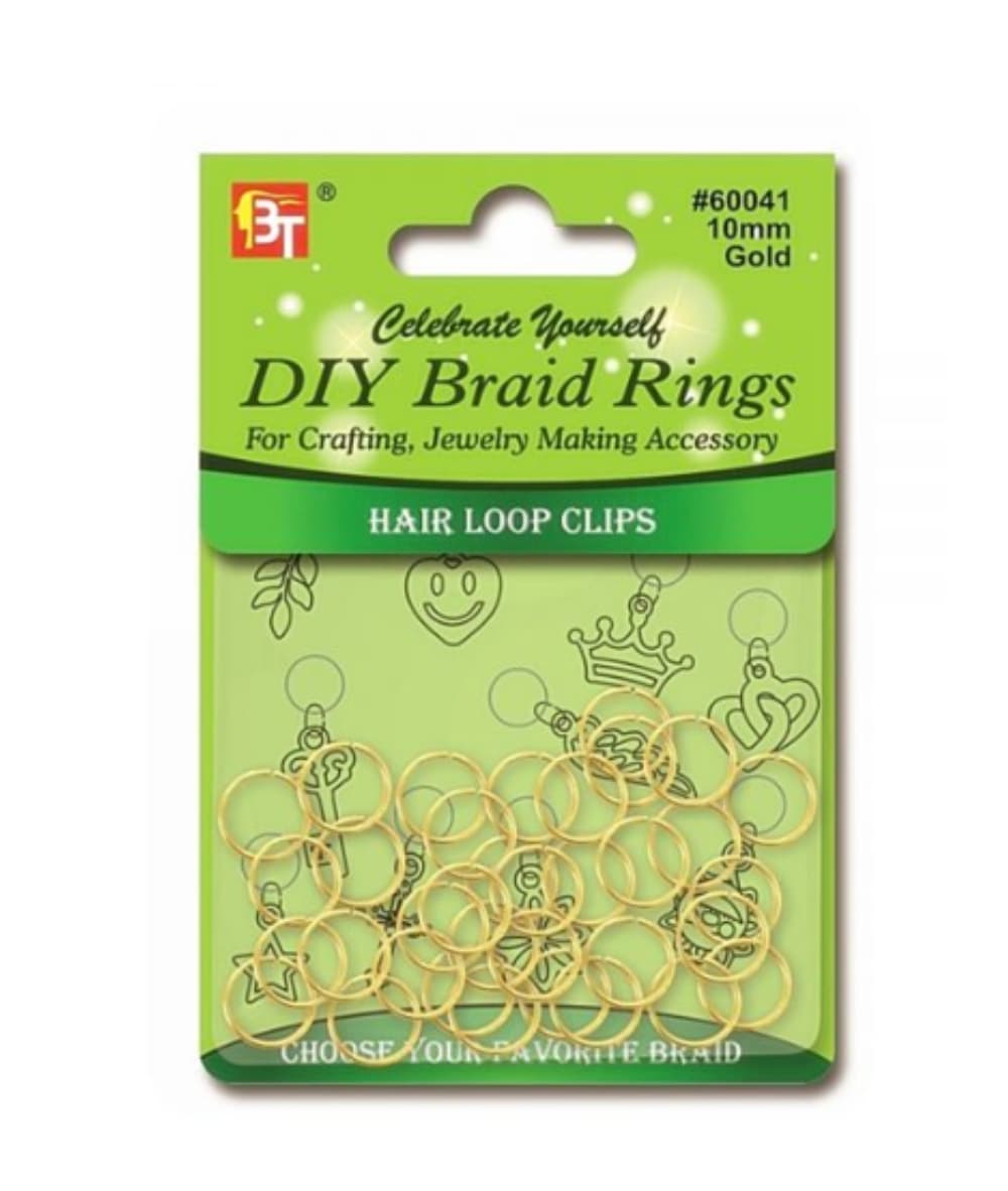 Beauty Town Diy Braid Rings 10mm [Gold] 