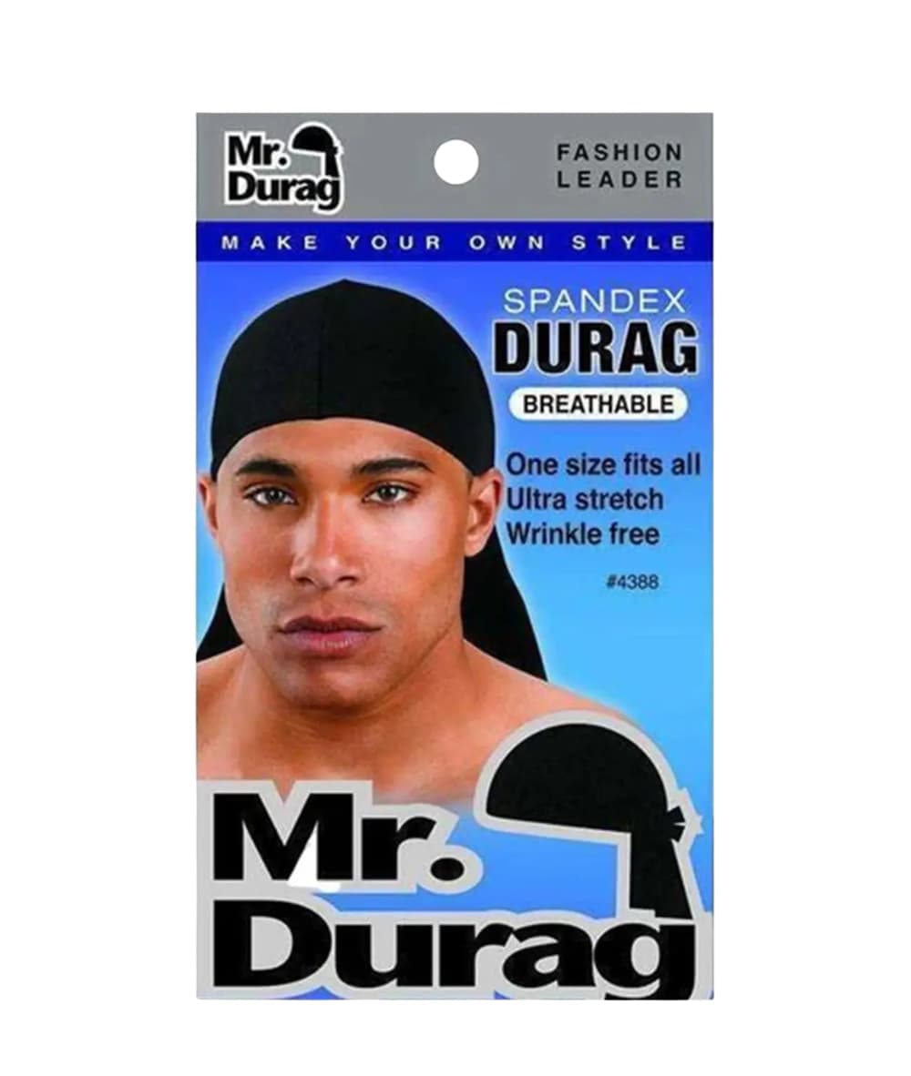 Mr Durag Breathable Spandex Durag [Black] 