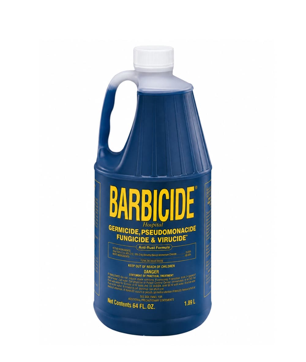 Barbicide Germicide, Pseudomonacide, Fungicide&amp;Virucide 64 oz, Hair Tools - Cloré Beauty