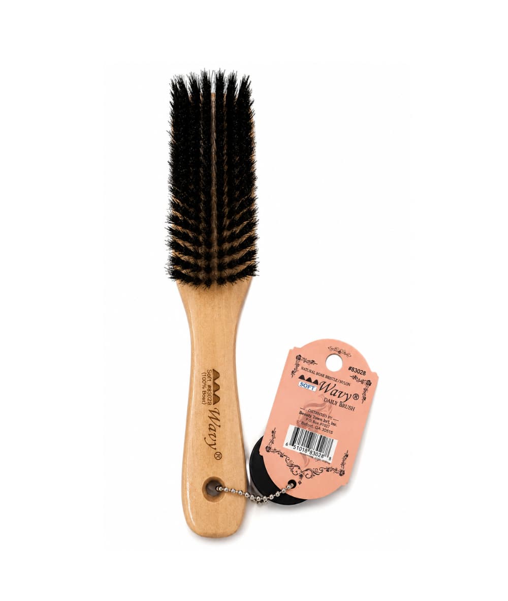 Beauty Town Wavy Medium Brush Wood [Daily] 
