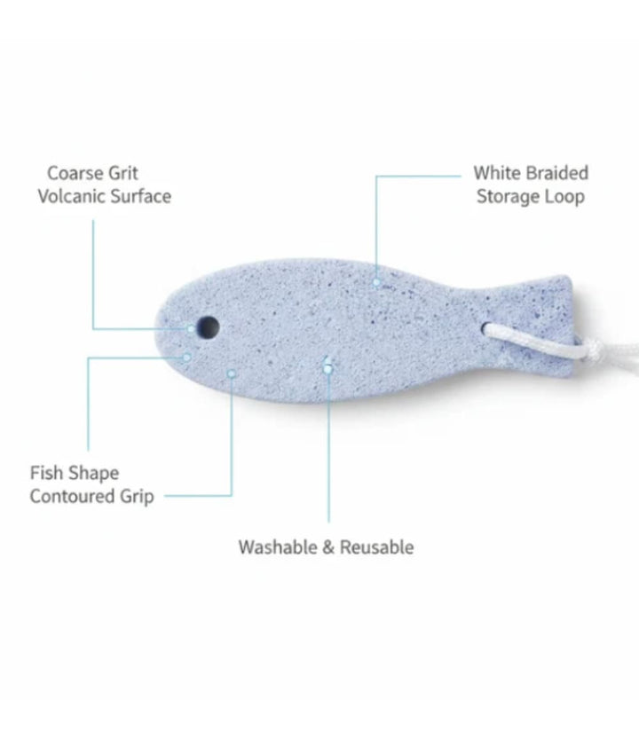 Almine Pumice Stone Fish Shape Coarse Grit 