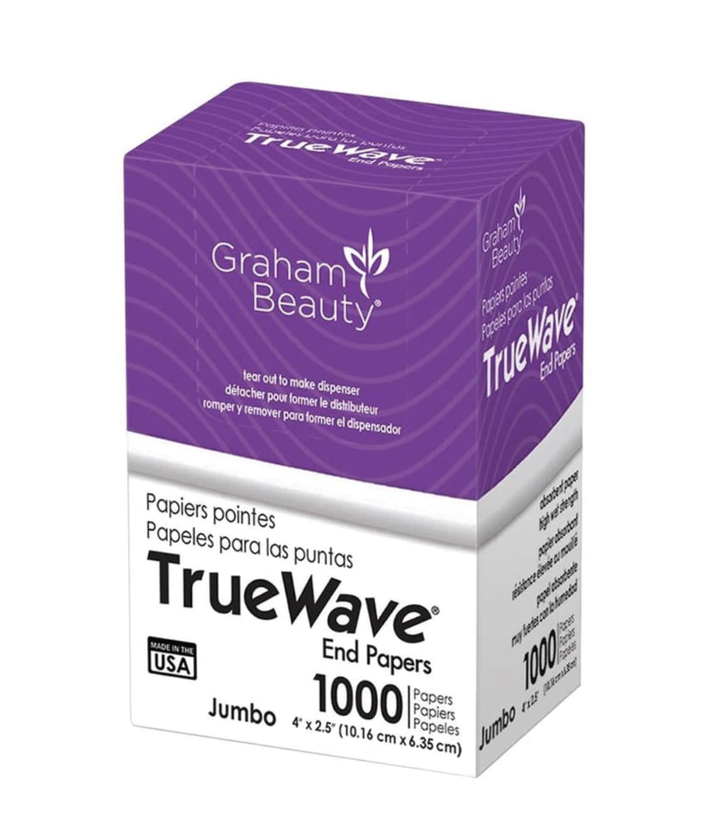 Graham Truewave End Paper Jumbo 1000 PCS, Accessory - Cloré Beauty