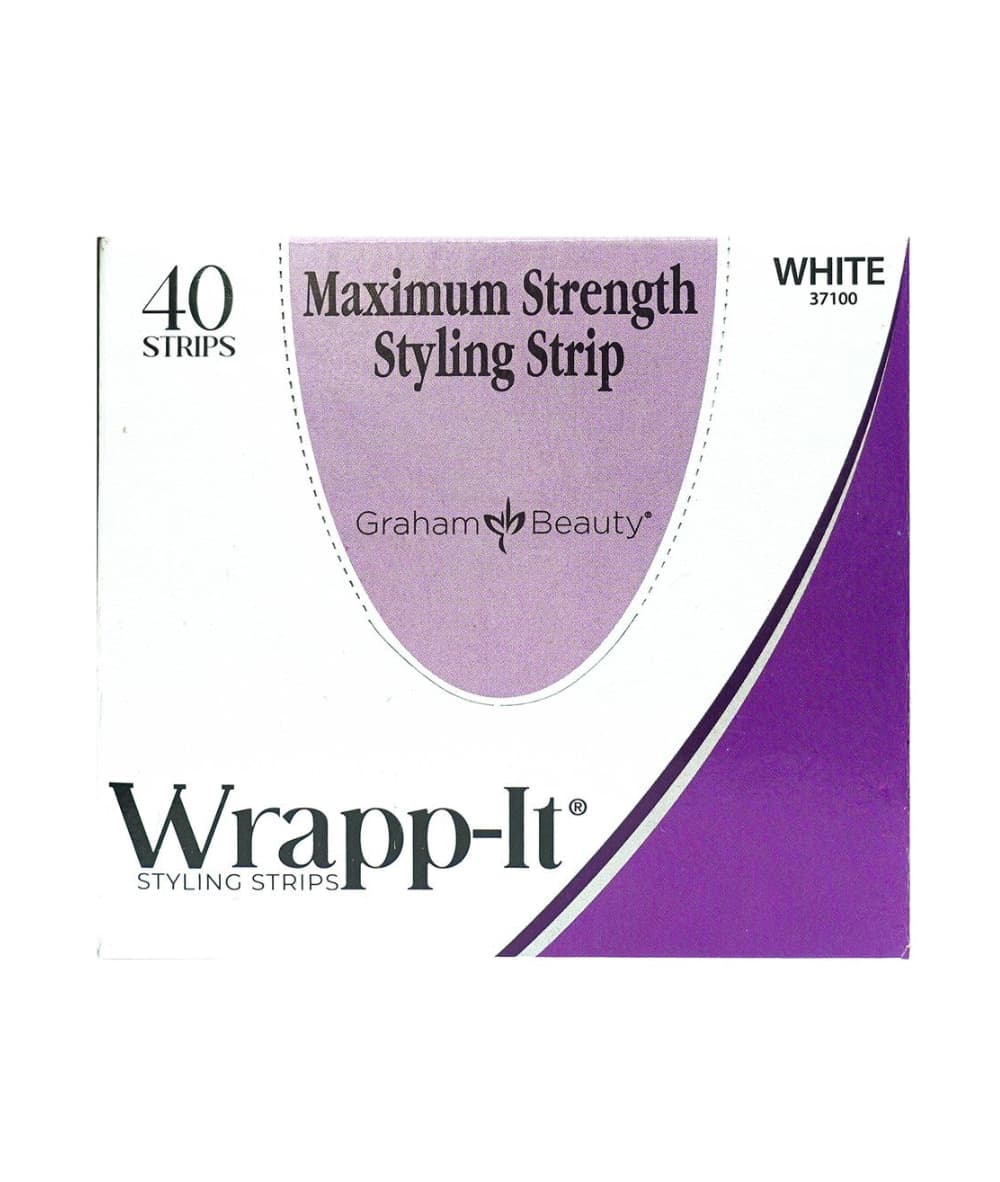Graham Professional Wrapp-It Styling Strips White 37100, Accessory - Cloré Beauty