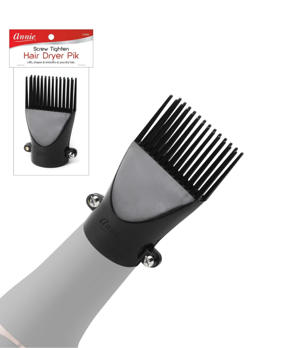 Annie Screw Tighten Hair Dryer Pik Attachment 