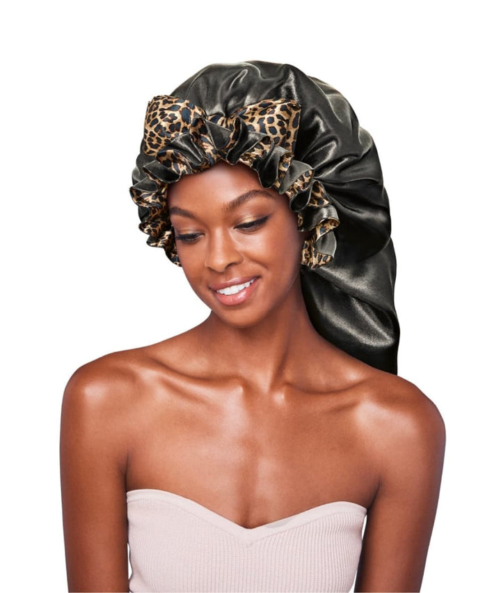 Red By Kiss Ruffle Tie Bonnet Braid