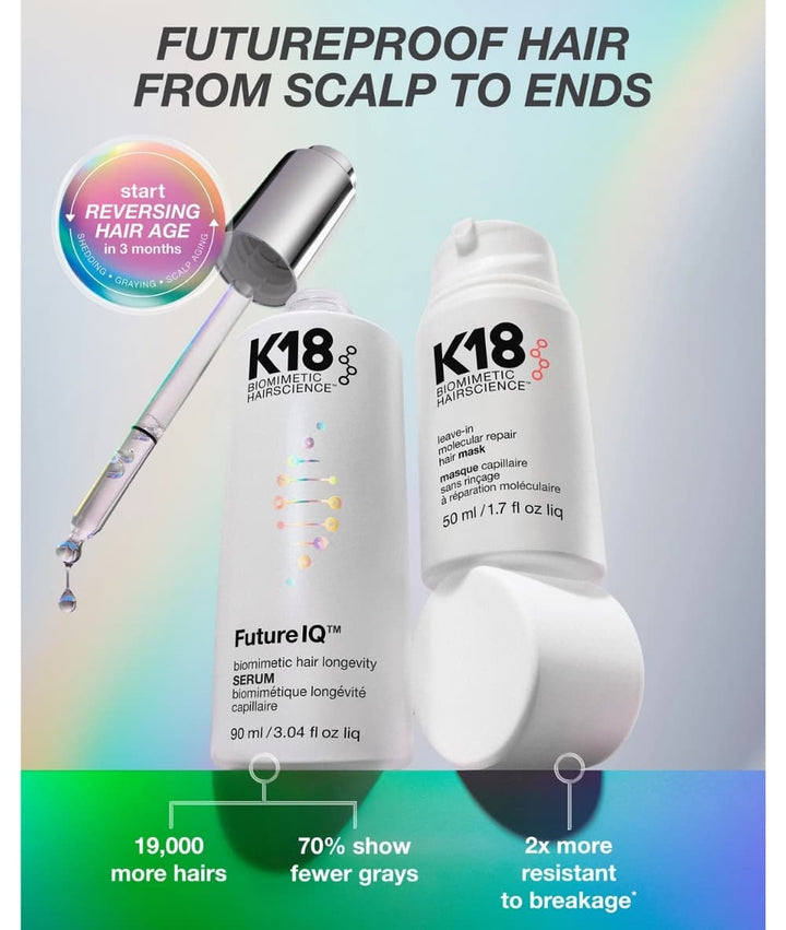 K18 FutureIQ Hair Longevity Serum 3.04oz
