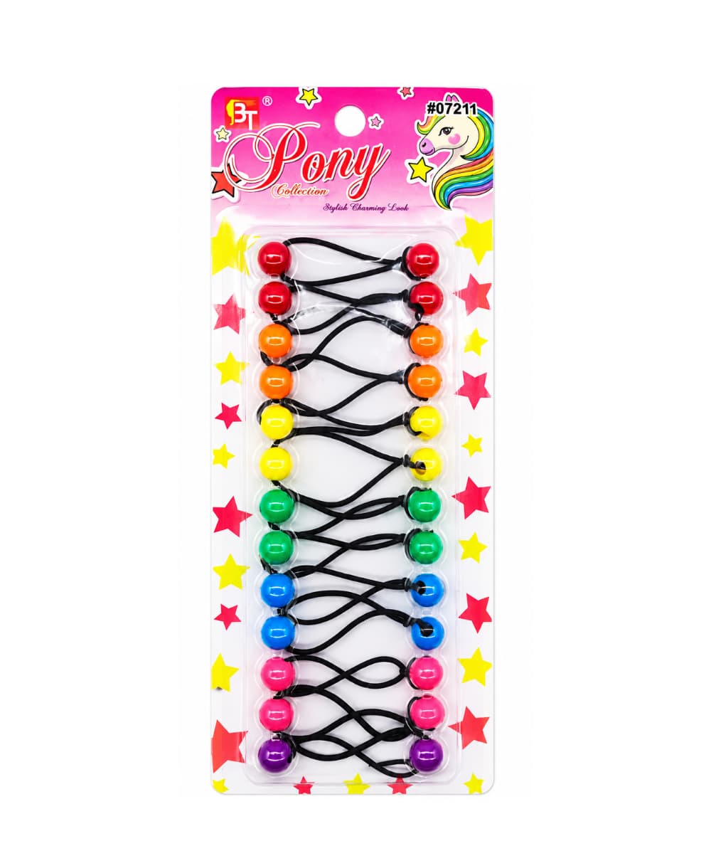 Beauty Town Ponytail Holders [Assorted] #07211, Hair Tools - Cloré Beauty