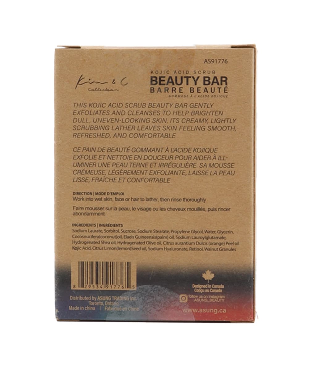 Kim &amp; C Kojic Acid Beauty Bar 156g 