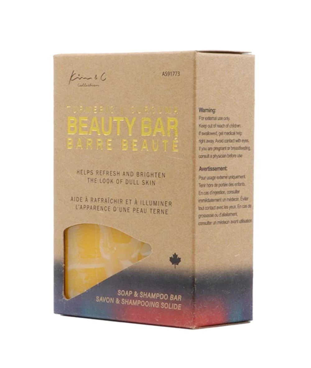 Kim &amp; C Turmeric Beauty Bar1 156g 